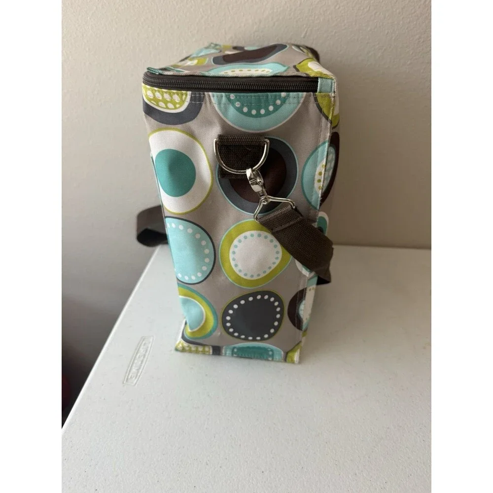 Thirty-One Picnic Thermal Insulated Cooler Bag Circles